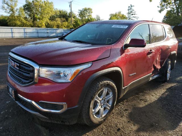 Photo 2 from auction – 2019 GMC ACADIA SLE with VIN 1GKKNKLAXKZ218282