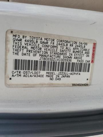Photo 10 from auction – 1999 LEXUS SC 300 with VIN JT8CD32Z1X1005936