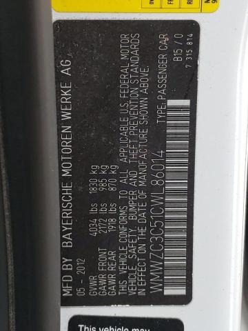 Photo 10 from auction – 2012 MINI COOPER S C with VIN WMWZC3C51CWL86014
