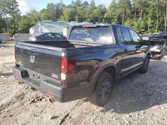 Photo 4 from auction – 2021 HONDA RIDGELINE with VIN 5FPYK3F18MB003371