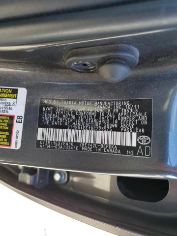 Photo 10 from auction – 2011 TOYOTA COROLLA BA with VIN 2T1BU4EE1BC725575