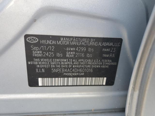 Photo 10 from auction – 2013 HYUNDAI SONATA GLS with VIN 5NPEB4AC4DH601016