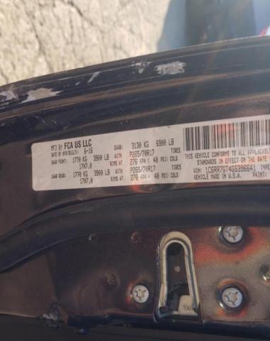 Photo 10 from auction – 2016 RAM 1500 SLT with VIN 1C6RR7GT4GS396641
