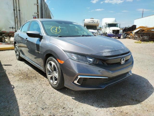 HONDA CIVIC LX 2019 with VIN 19XFC2F67KE025755 - Photo from auction