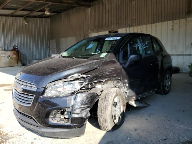 Photo 2 from auction – 2016 CHEVROLET TRAX LS with VIN KL7CJKSB5GB747755