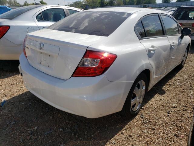 Photo 4 from auction – 2012 HONDA CIVIC LX with VIN 2HGFB2F5XCH609780