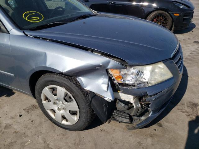 Photo 9 from auction – 2009 HYUNDAI SONATA GLS with VIN 5NPET46C59H521902