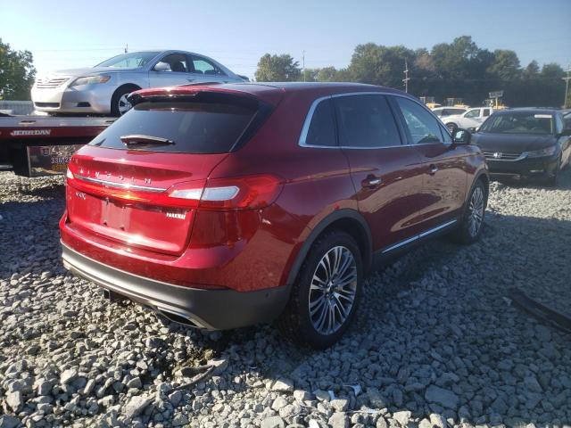 Photo 4 from auction – 2016 LINCOLN MKX RESERV with VIN 2LMTJ6LR4GBL27582