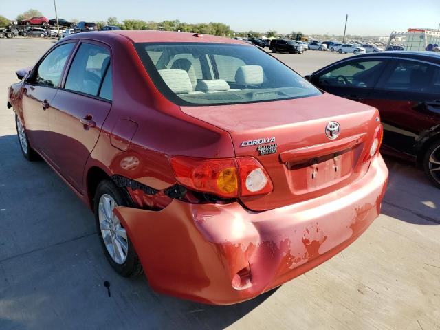 Photo 3 from auction – 2009 TOYOTA COROLLA BA with VIN 1NXBU40E49Z138044