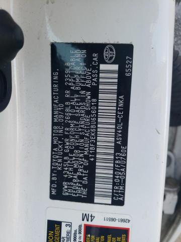 Photo 10 from auction – 2011 TOYOTA CAMRY BASE with VIN 4T1BF3EK6BU656018