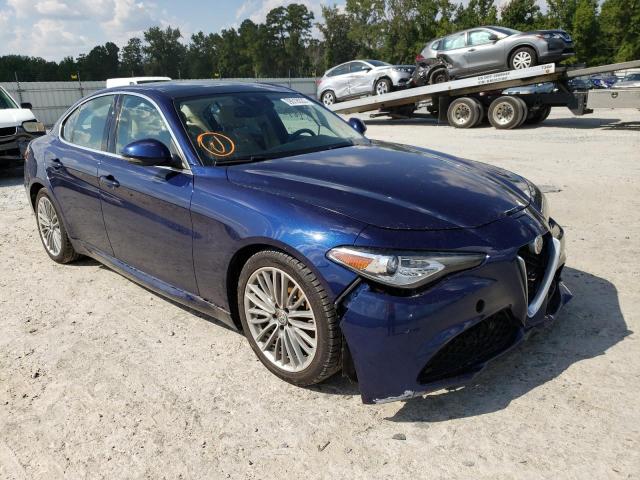 Photo 1 from auction – 2017 ALFA ROMEO GIULIA TI with VIN ZARFAECN5H7549648