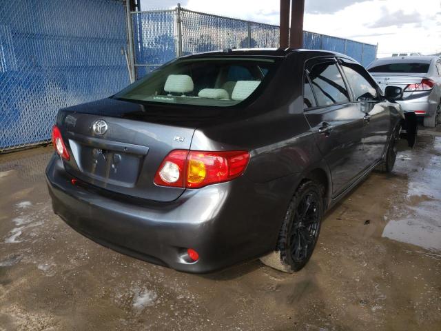 Photo 4 from auction – 2009 TOYOTA COROLLA BA with VIN JTDBL40E09J052271