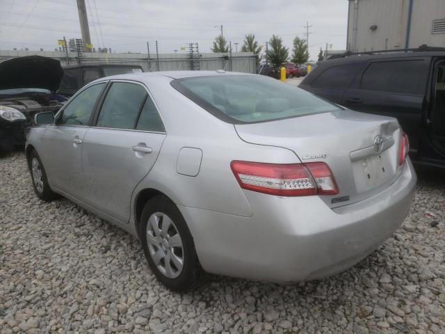 Photo 3 from auction – 2011 TOYOTA CAMRY BASE with VIN 4T4BF3EK7BR192713