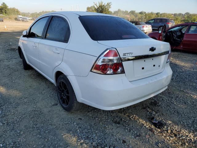 Photo 3 from auction – 2007 CHEVROLET AVEO BASE with VIN KL1TD56607B102799