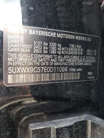 Photo 10 from auction – 2014 BMW X3 XDRIVE2 with VIN 5UXWX9C57E0D11094