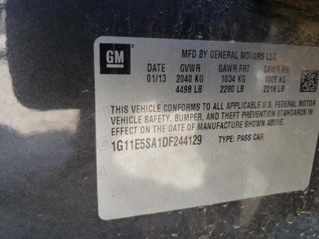 Photo 10 from auction – 2013 CHEVROLET MALIBU 2LT with VIN 1G11E5SA1DF244129