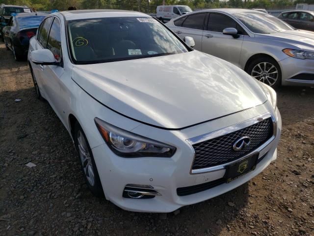 Photo 1 from auction – 2014 INFINITI Q50 BASE with VIN JN1BV7AR7EM685259