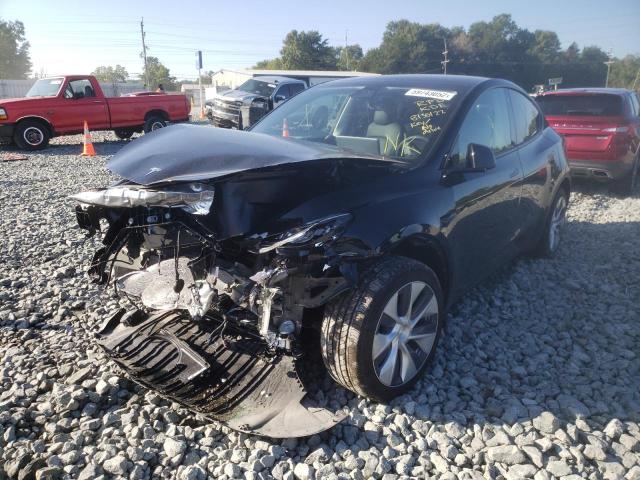 Photo 10 from auction – 2022 TESLA MODEL Y with VIN 7SAYGDEE9NF427750