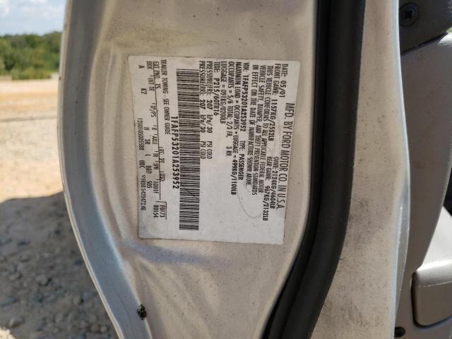 Photo 10 from auction – 2001 FORD TAURUS SE with VIN 1FAFP53201A253952