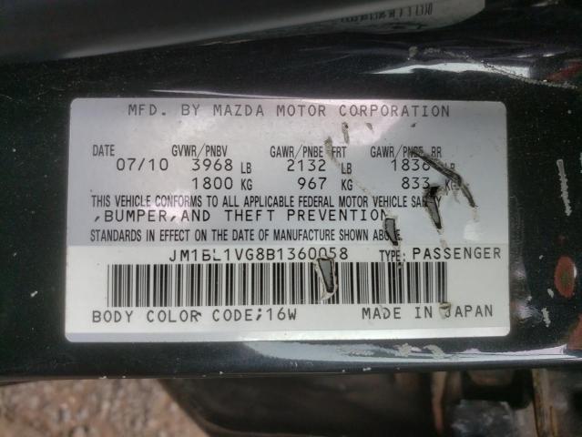 Photo 10 from auction – 2011 MAZDA 3 I with VIN JM1BL1VG8B1360058