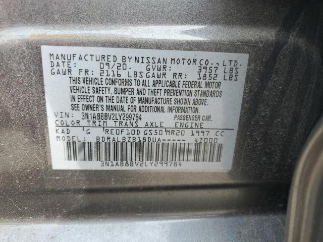 Photo 10 from auction – 2020 NISSAN SENTRA S with VIN 3N1AB8BV2LY299784