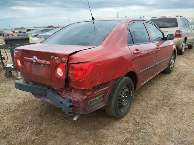 Photo 4 from auction – 2008 TOYOTA COROLLA CE with VIN 1NXBR32E18Z986678