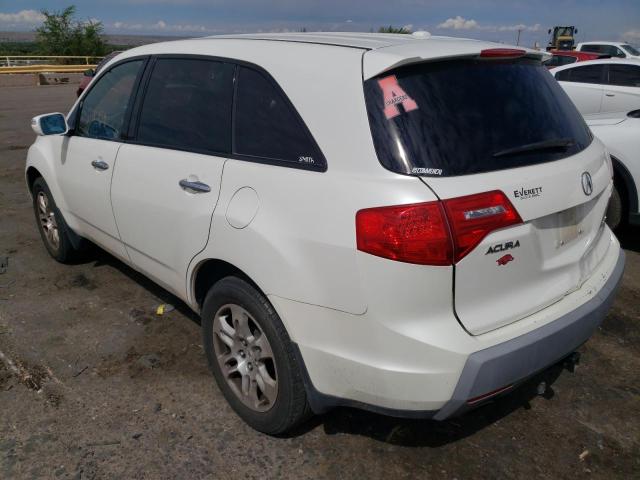 Photo 3 from auction – 2007 ACURA MDX TECHNO with VIN 2HNYD28347H502060