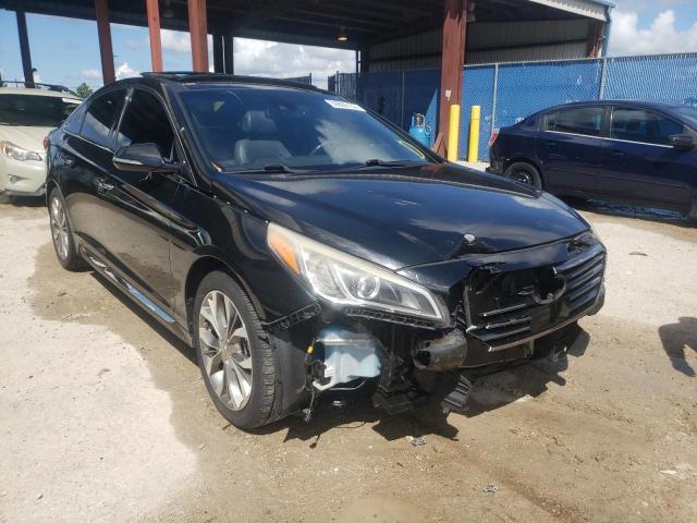 HYUNDAI SONATA SPO 2015 with VIN 5NPE34AB5FH123468 - Photo from auction