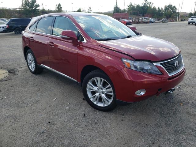 LEXUS RX 450 2010 with VIN JTJZB1BA3A2400635 - Photo from auction