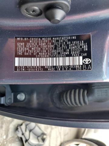 Photo 10 from auction – 2015 TOYOTA COROLLA L with VIN 5YFBURHE1FP303045