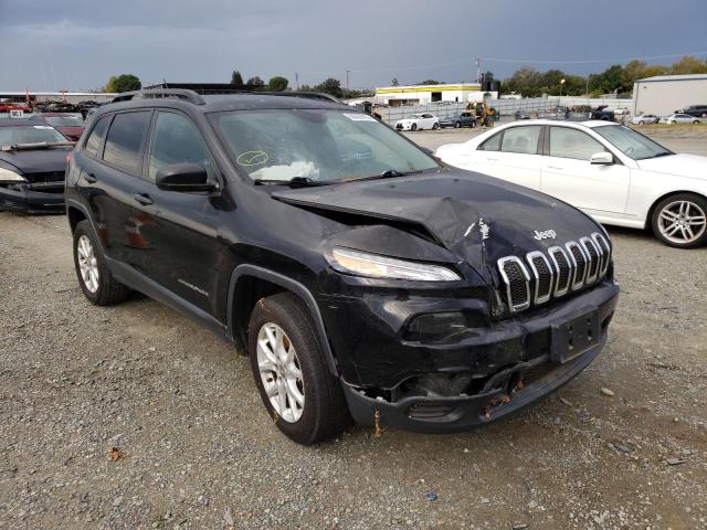 JEEP CHEROKEE S 2017 with VIN 1C4PJMAB9HW646536 - Photo from auction