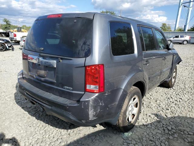 Photo 4 from auction – 2012 HONDA PILOT LX with VIN 5FNYF4H24CB005870