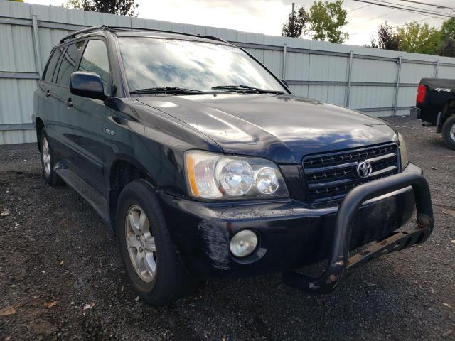 TOYOTA HIGHLANDER 2002 with VIN JTEHF21AX20056661 - Photo from auction
