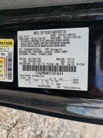 Photo 10 from auction – 2015 FORD MUSTANG with VIN 1FA6P8AM1F5375614