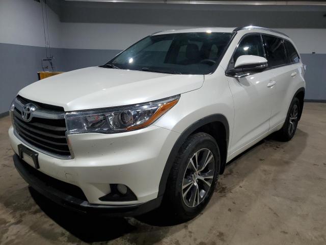 Photo 2 from auction – 2016 TOYOTA HIGHLANDER with VIN 5TDJKRFH8GS266535