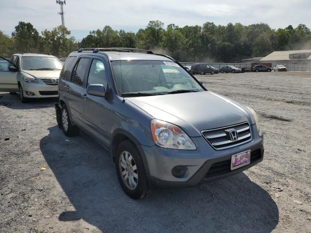 HONDA CR-V SE 2005 with VIN JHLRD78985C037510 - Photo from auction