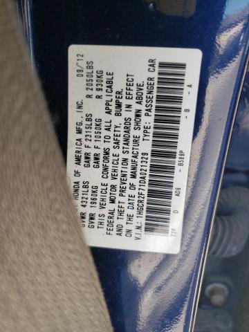 Photo 10 from auction – 2013 HONDA ACCORD EX with VIN 1HGCR2F71DA021329