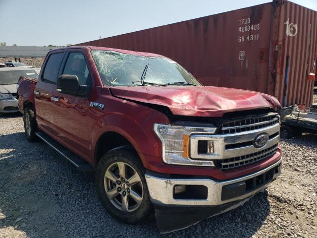 FORD F150 SUPER 2018 with VIN 1FTEW1CP1JKE55111 - Photo from auction