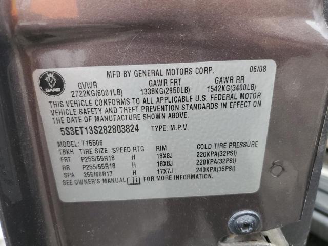 Photo 10 from auction – 2008 SAAB 9-7X 4.2I with VIN 5S3ET13S282803824