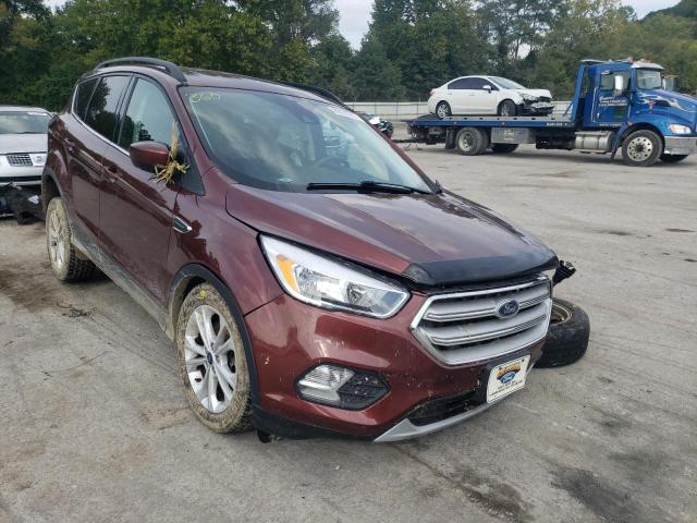 FORD ESCAPE SE 2018 with VIN 1FMCU9GD0JUA28918 - Photo from auction