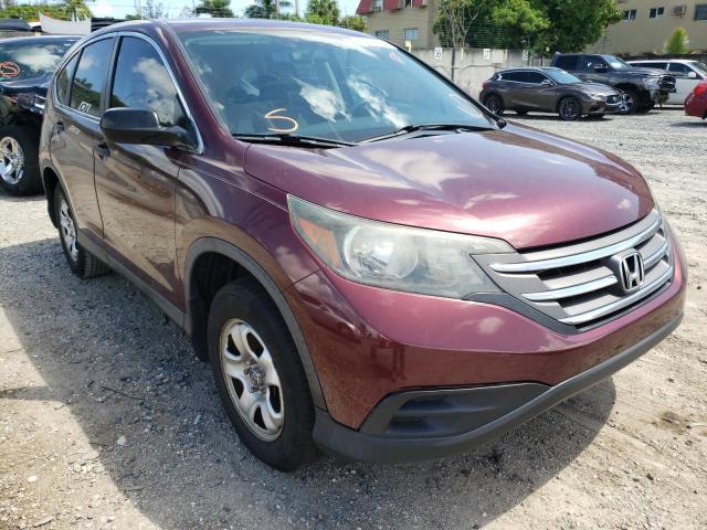 HONDA CR-V LX 2014 with VIN 5J6RM3H33EL038527 - Photo from auction