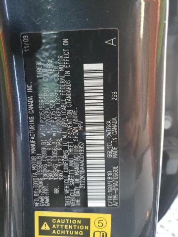 Photo 10 from auction – 2010 LEXUS RX 350 with VIN 2T2ZK1BA4AC019957