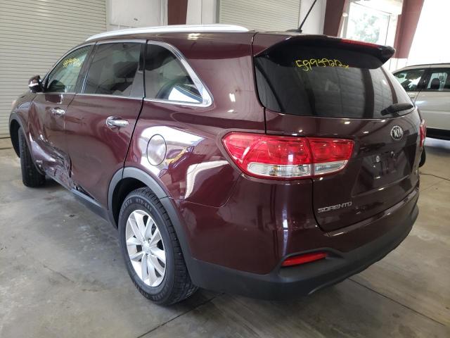 Photo 3 from auction – 2017 KIA SORENTO LX with VIN 5XYPGDA33HG299306