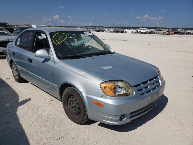 HYUNDAI ACCENT GL 2004 with VIN KMHCG45C44U502538 - Photo from auction