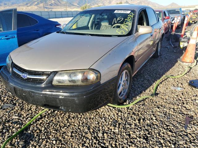 Photo 2 from auction – 2001 CHEVROLET IMPALA with VIN 2G1WF55E119156333