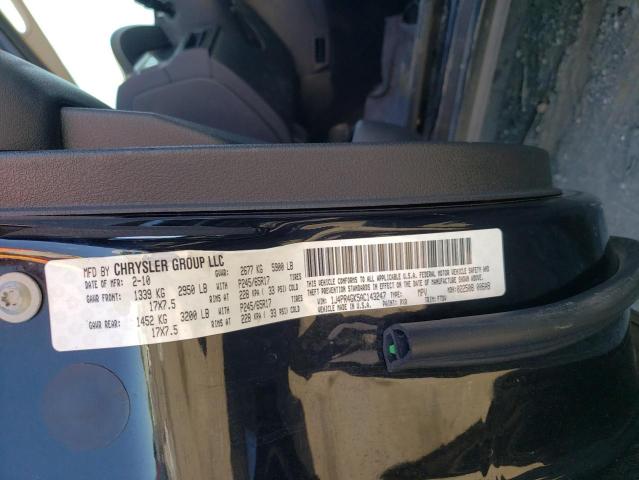 Photo 10 from auction – 2010 JEEP GRAND CHER with VIN 1J4PR4GK5AC143247