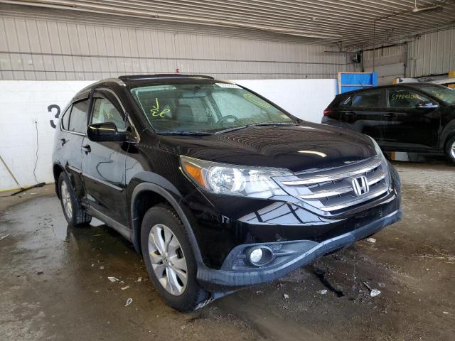 HONDA CR-V EXL 2014 with VIN 2HKRM4H73EH658944 - Photo from auction