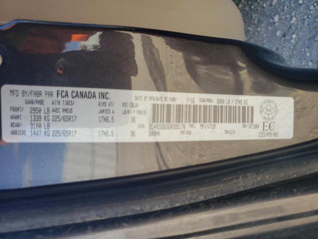 Photo 10 from auction – 2016 DODGE GRAND CARA with VIN 2C4RDGBG9GR395178