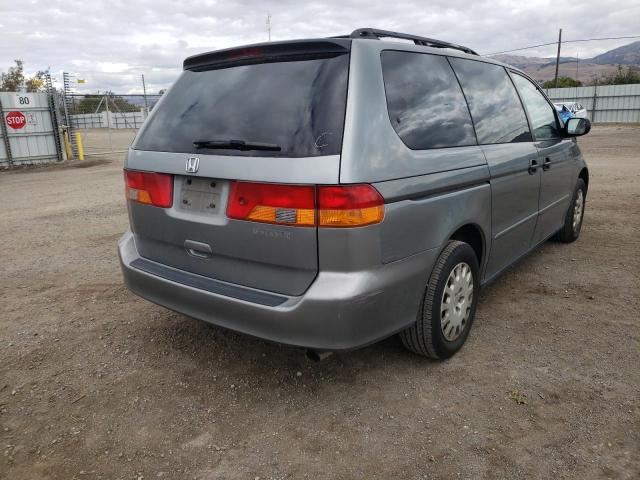 Photo 4 from auction – 2002 HONDA ODYSSEY LX with VIN 2HKRL18502H504574
