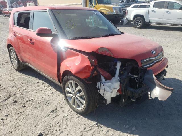 KIA SOUL + 2019 with VIN KNDJP3A5XK7664442 - Photo from auction